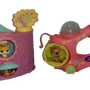 LITTLEST PET SHOP VET + CRUISER + 6 PETS